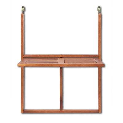 vidaXL Masă de balcon suspendată, 60 x 42 x 82 cm, lemn masiv de acacia