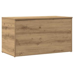 vidaXL Cufăr depozitare, stejar artizanal, 84x42x46 cm, lemn prelucrat