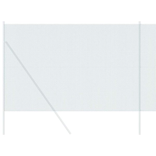 vidaXL Gard hexagonal Verde 1.6 x 10 m Oțel