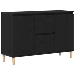vidaXL Bufet Negru 102 x 35 x 60 cm Lemn prelucrat