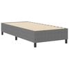 vidaXL Cadru de pat platformă Gri deschis 90 x 190 cm
