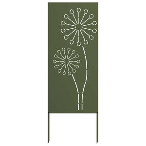 vidaXL Ecran de intimitate pentru grădină Olivengr&oslash;nn 50 x 140 cm