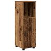 vidaXL Dulap de Baie Lemn Vechi 30 x 35 x 95 cm Lemn prelucrat, Metal