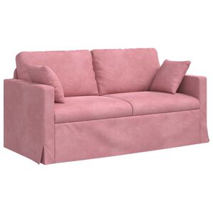 vidaXL Canapea Roz 158 x 78 x 80 cm Catifea