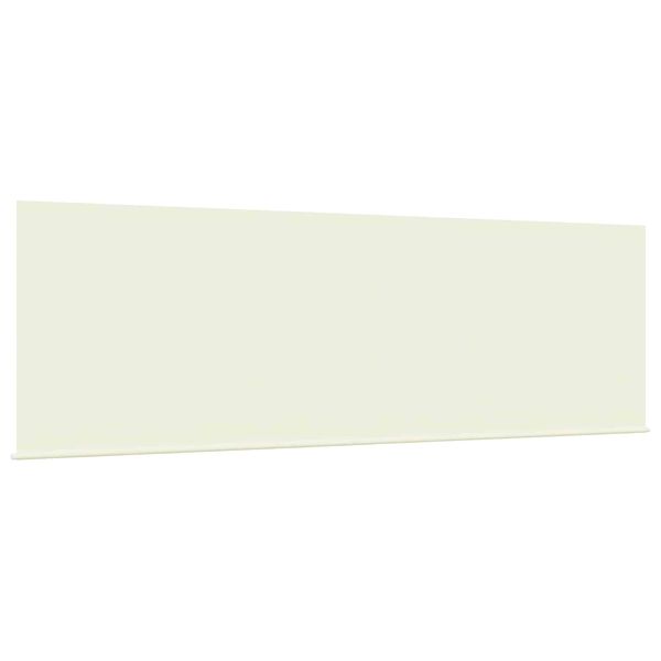 vidaXL Cortina Retractabilă Crem 350 x 200 cm Poliester și Aluminiu