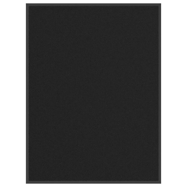vidaXL Preș negru 90x120 cm