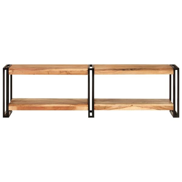 vidaXL Dulap TV, 140x30x40 cm, lemn masiv de acacia