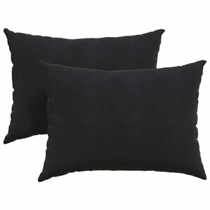 vidaXL Perne pentru canapea 2 pcs Negru 70 x 50 cm