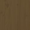 vidaXL Dulap, maro miere, 74x35x80 cm, lemn masiv de pin