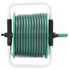 vidaXL Tambur furtun autonom verde set racorduri furtun 0,5" 50 m PVC