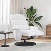vidaXL Fotoliu recliner Alb 98 x 71 x 106 cm PU