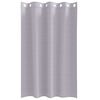 vidaXL Perdele Opaque cu Inel 2 pcs Gri Metalic 175 x 140 cm Poliester