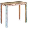 vidaXL Masă de bar, 115x60x107 cm, lemn masiv reciclat