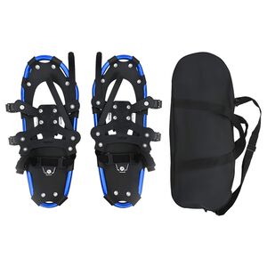 vidaXL 3 &icirc;n 1 răchițe de zăpadă Albastru și Negru 53,5 x 21 cm