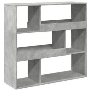 vidaXL Separator de cameră, gri beton, 100x33x94,5 cm, lemn prelucrat