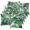 vidaXL Husă pentru pernă 12 pcs HEERLEN Model cu frunze 50 x 50 cm