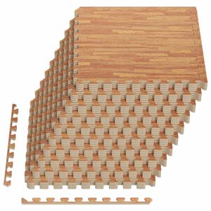 vidaXL Covorase 40 buc. lemn 14,4 m&sup2; Spumă EVA