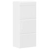 vidaXL Dulap de perete pentru baie cu raft TULUM Alb 37 x 24,5 x 86 cm