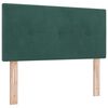 vidaXL Tăblie cap Verde &icirc;nchis 90 cm Catifea