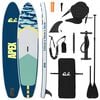 vidaXL Placă SUP cu Șezlong 2 &icirc;n 1 APEX 335 x 76 x 15 cm albastru