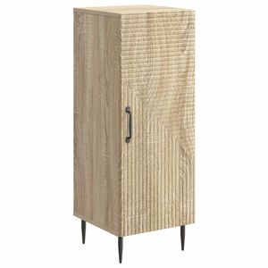 vidaXL Bufet Stejar Sonoma 33 x 34,5 x 89,5 cm Lemn prelucrat