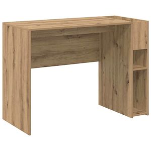 vidaXL Birou Stejar Artizanal Lemn prelucrat 109 x 50 x 78 cm