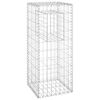 vidaXL St&acirc;lp tip coș gabion, 40x40x100 cm, fier