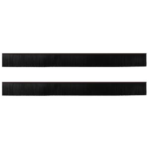 vidaXL Dopuri pentru uși autoadezive 2 pcs Maro 100 cm