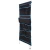 vidaXL Pungă de stocare Negru și Albastru 161 x 58,5 cm oxford