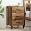 vidaXL Dulap de noapte Lemn vechi 40 x 40.5 x 66 cm Lemn compozit