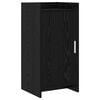 vidaXL Bufet Stejar Negru 40 x 36 x 80 cm Lemn prelucrat