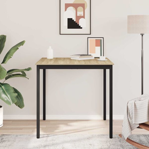 vidaXL Masă Bar &icirc;n Picioare Lemn compozit