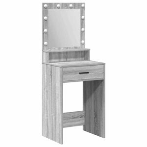 vidaXL Masă de Machiaj Gri Sonoma 50 x 41 x 135 cm Lemn prelucrat