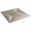 vidaXL Panouri de perete Stea 12 pcs Beton Star 50 x 50 cm Spumă XPS