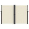 vidaXL Copertină laterală retractabilă, crem, 180x600 cm