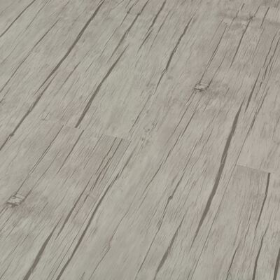 vidaXL Plăci podea cu îmbinare clic, stejar decolorat 3,51 m² 4 mm PVC