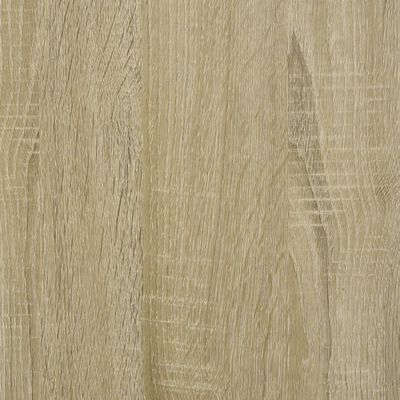 vidaXL Masă laterală, stejar sonoma, 50x46x50 cm, lemn compozit