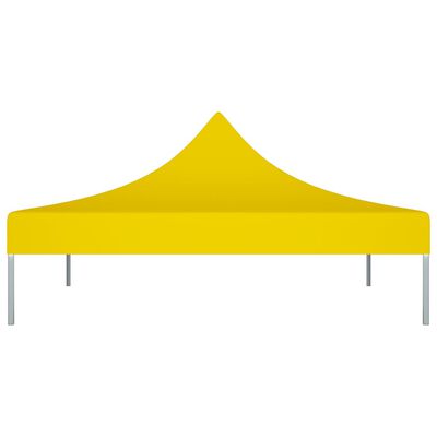vidaXL Acoperiș pentru cort de petrecere, galben, 3 x 3 m, 270 g/m²