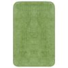 vidaXL Set covorașe baie, 2 buc., verde, material textil