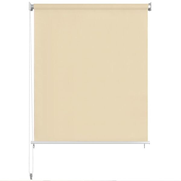 vidaXL Jaluzea tip rulou de exterior 200 x 230 cm, crem