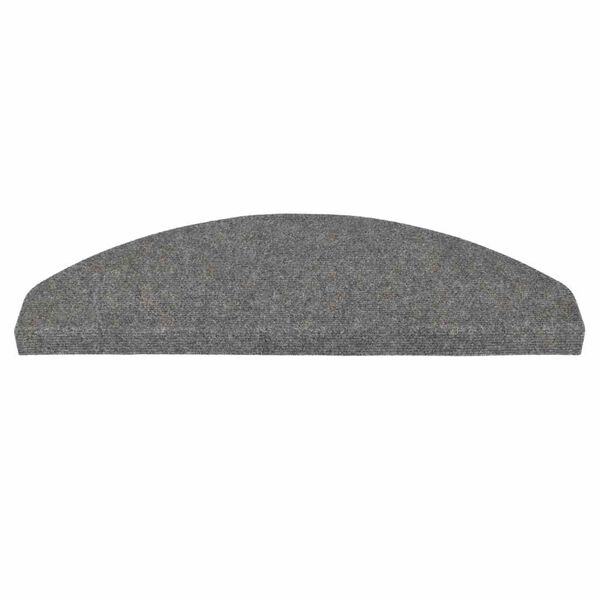 vidaXL Covorașe scară autoadezive 20 buc Gri 65x22,5x3,5 cm