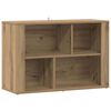 vidaXL Bufet Stejar Artizanal 80 x 30 x 53 cm Lemn prelucrat