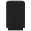 vidaXL Bufet Stejar Negru 102 x 35 x 55 cm Lemn compozit