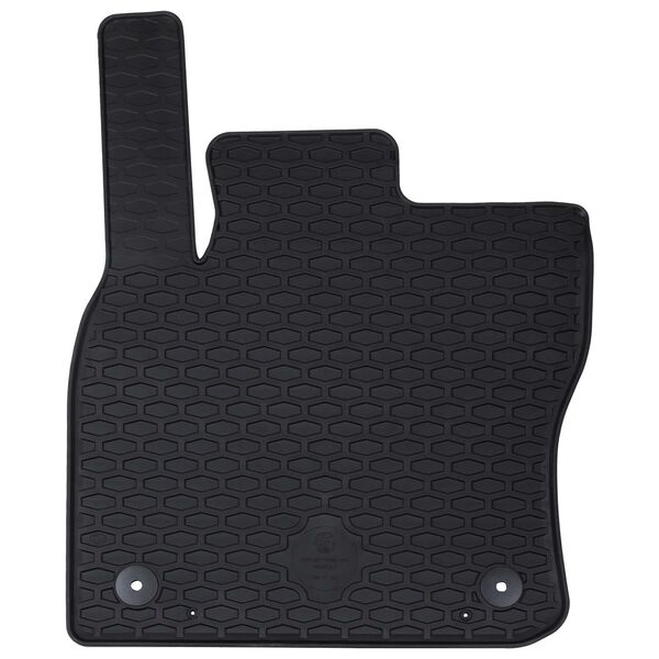vidaXL Covor pentru mașină 4 pcs Negru VW TIGUAN , pentru TOURAN TPE