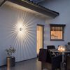 KONSTSMIDE Lampă de perete cu LED "Monza" antracit, 1x3 W