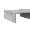 vidaXL Suport de monitor, gri beton, 50x27x10 cm, lemn prelucrat