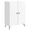 vidaXL Bufet Alb foarte lucios 66 x 34,5 x 90 cm Lemn prelucrat