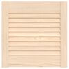 vidaXL Ușă de dulap cu design lambriu, 39,5x39,4 cm, lemn masiv de pin
