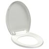 vidaXL Capac WC cu &icirc;nchidere silențioasă, eliberare rapidă, alb
