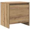 vidaXL Dulap de noapte Stejar Artizanal 45 x 34 x 44,5 cm